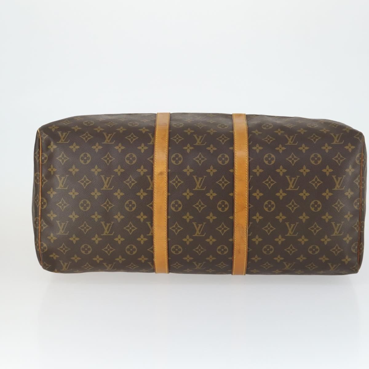 Louis Vuitton Keepall Monogram Canvas, Brown, Canvas, Travel Bag
