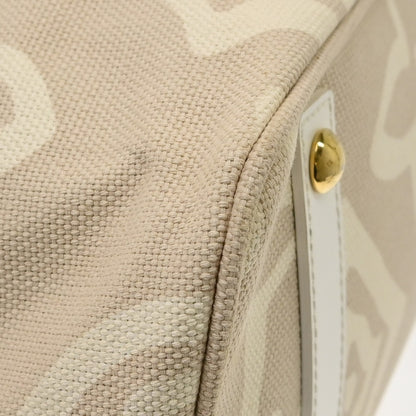 Louis Vuitton Tahitienne Cabas Canvas, Beige, Canvas, Tote Bag