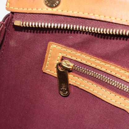 Louis Vuitton Brea Monogram Vernis, Burgundy, Patent Leather, Handbag