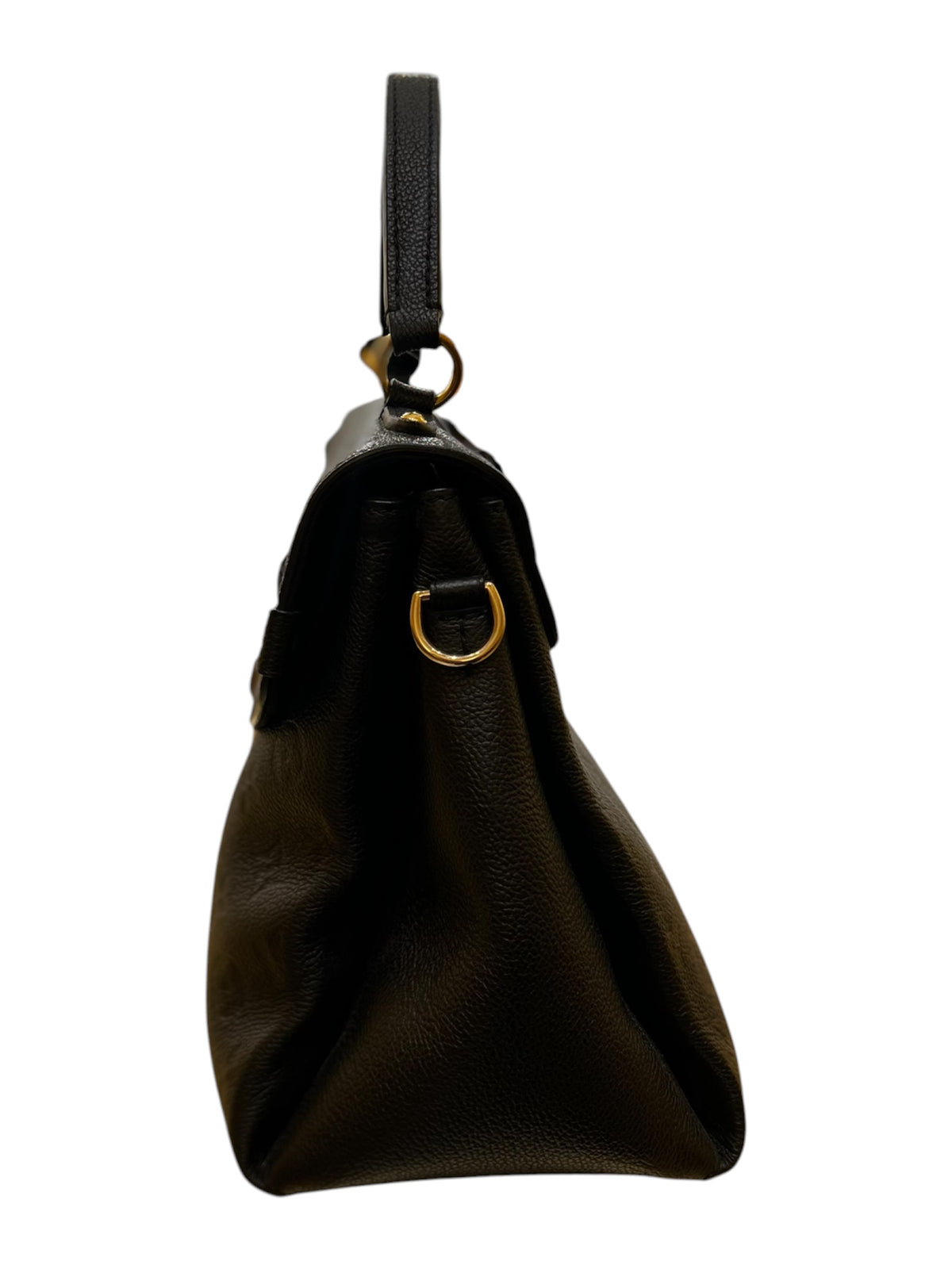 Louis Vuitton Georges Monogram Empreinte Leather, Black, Leather, Handbag