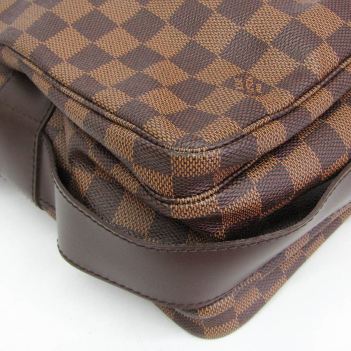 Louis Vuitton Naviglio Damier, Brown, Canvas, Shoulder Bag