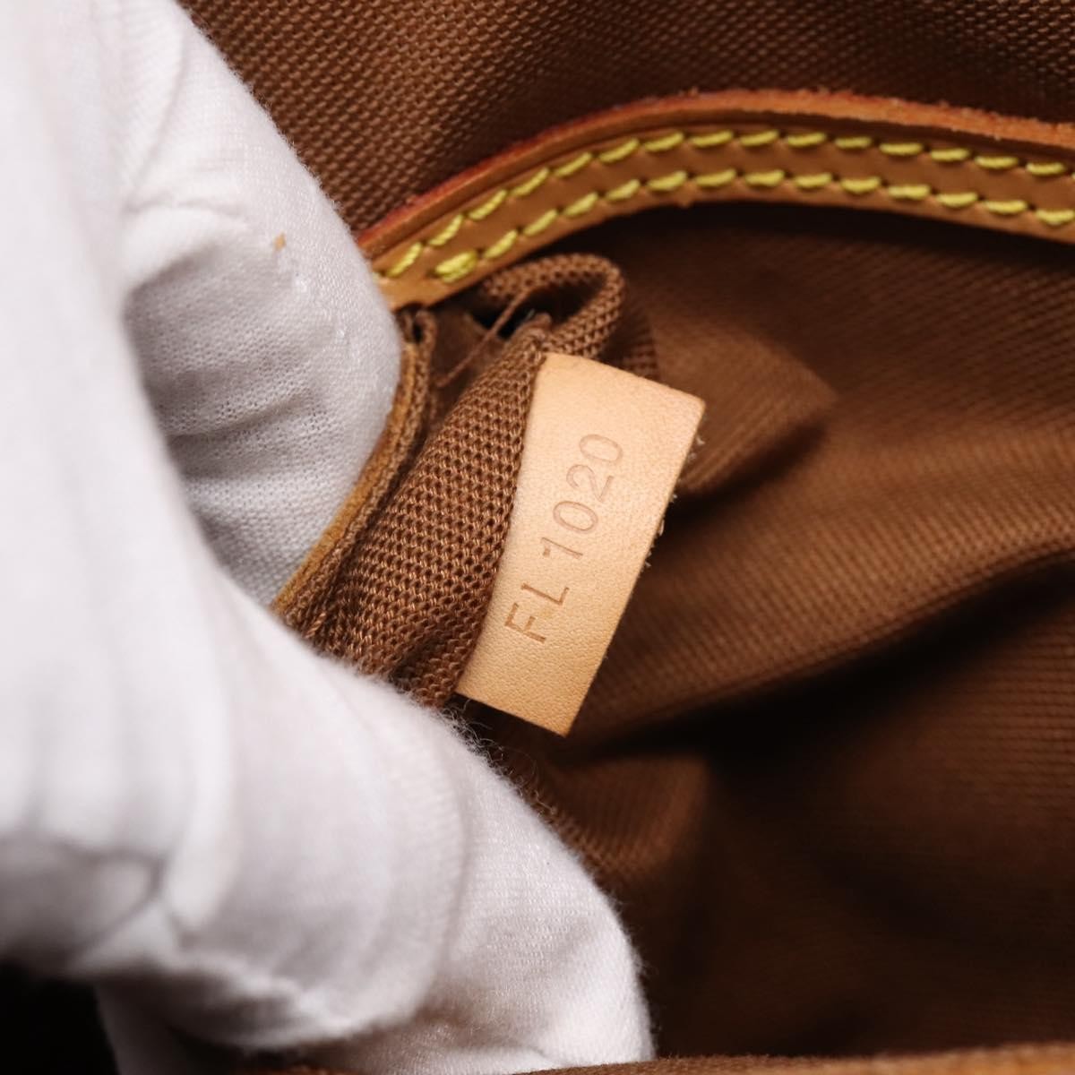 Louis Vuitton Alma Monogram Canvas, Brown, Canvas, Handbag
