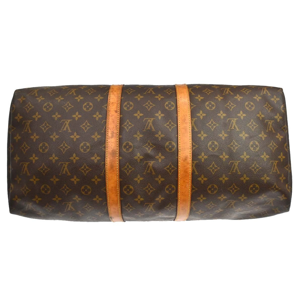 Louis Vuitton Keepall Monogram Canvas, Brown, Canvas, Travel Bag