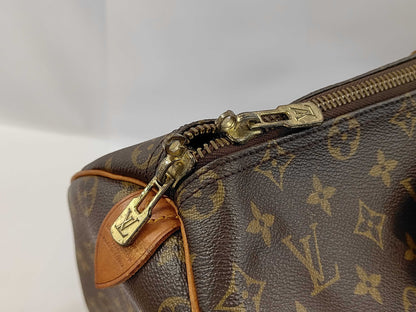 Louis Vuitton Keepall Monogram Canvas, Brown, Canvas, Travel Bag