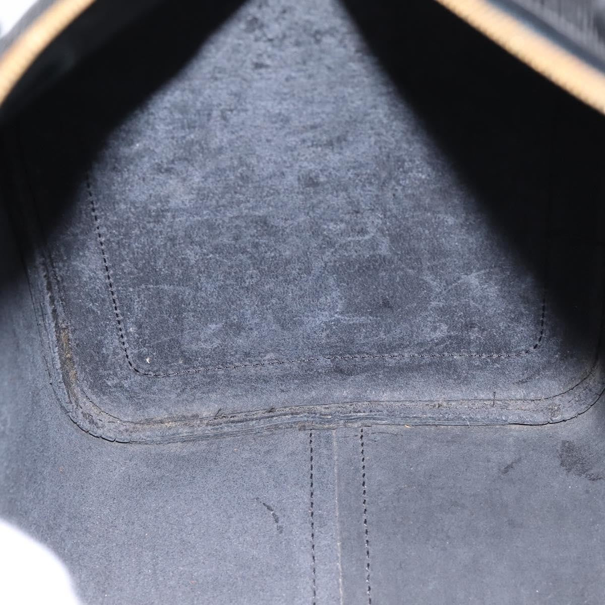 Louis Vuitton Speedy Epi, Black, Leather, Handbag