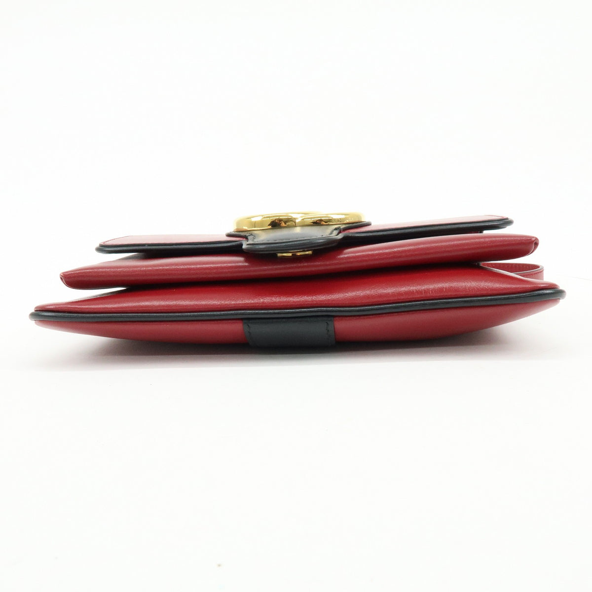 Gucci Arli Leather, Red, Leather, Shoulder Bag