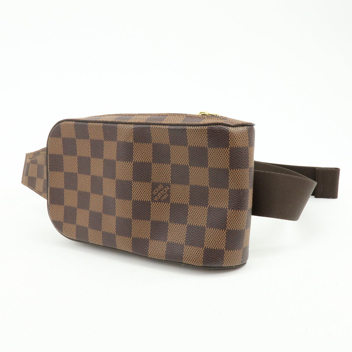 Louis Vuitton Geronimos Waist Damier, Brown, Canvas, Shoulder Bag