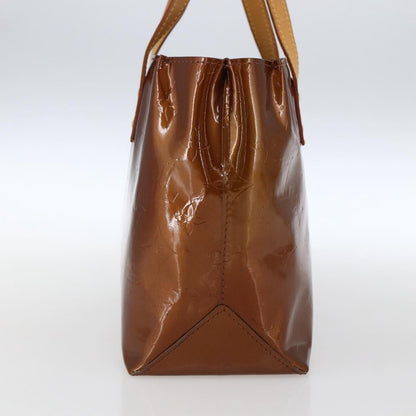 Louis Vuitton Reade Monogram Vernis, Brown, Patent Leather, Handbag