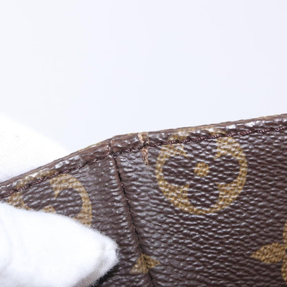 Louis Vuitton Shopping Sac Handbag Monogram, Brown, Canvas, Tote Bag