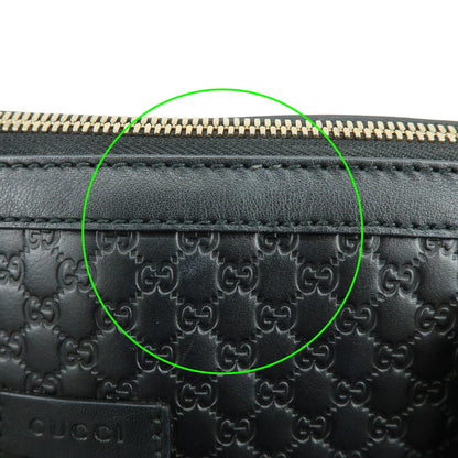 Gucci Guccissima GG Leather, Black, Leather, Handbag