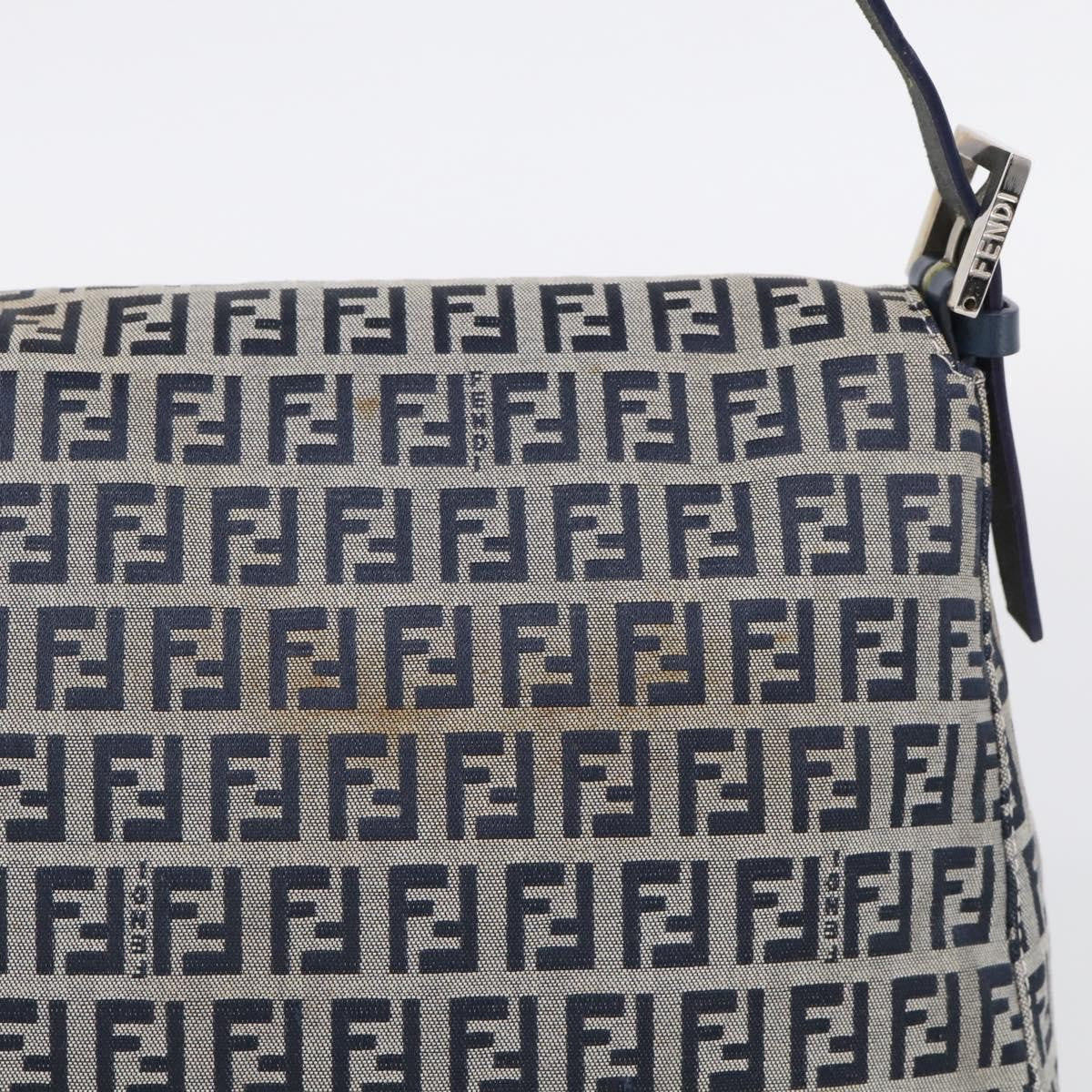 Fendi Fendi mamma baguette Monogram Canvas, Navy, Canvas, Handbag