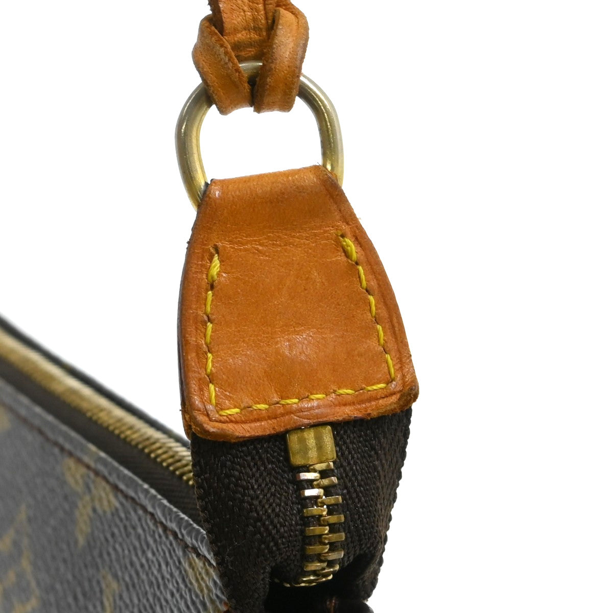Louis Vuitton Pochette Accessoires Monogram Canvas, Brown, Canvas, Clutch