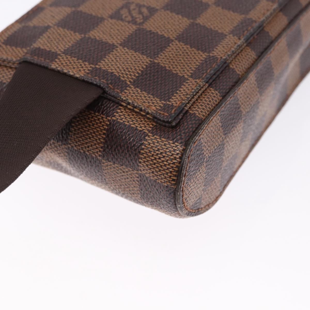 Louis Vuitton Geronimos Damier, Brown, Canvas, Clutch