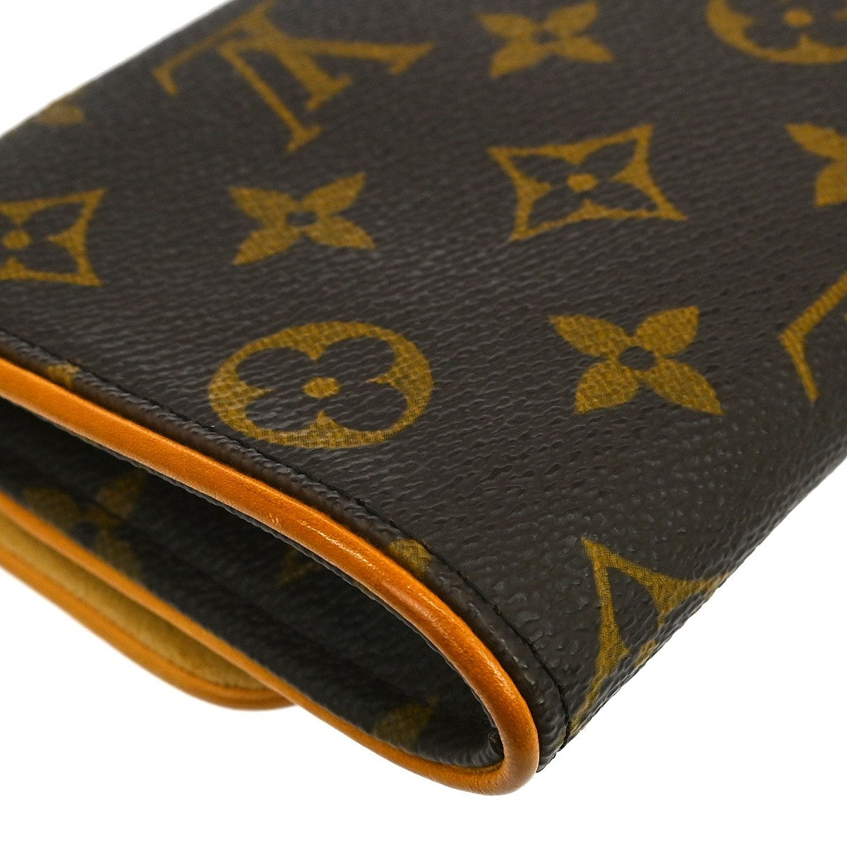 Louis Vuitton Twin Monogram, Brown, Canvas, Clutch
