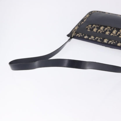 Christian Dior Trotter shoulder Canvas, Navy, Canvas, Handbag
