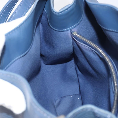 Louis Vuitton Mandara Epi Leather, Blue, Leather, Shoulder Bag