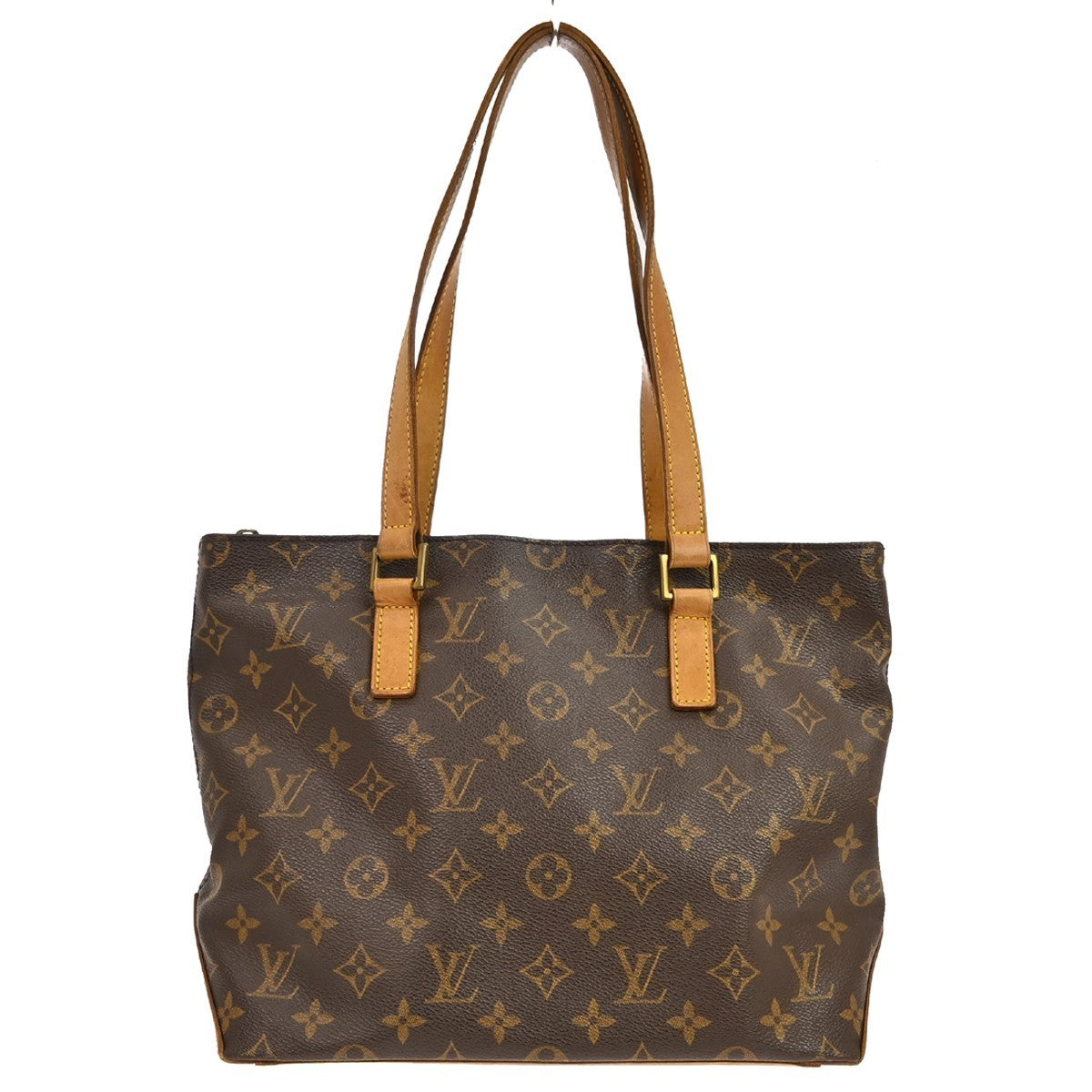 Louis Vuitton Cabas Piano Monogram Canvas, Brown, Canvas, Tote Bag