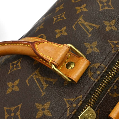 Louis Vuitton Keepall Monogram Canvas, Brown, Canvas, Travel Bag
