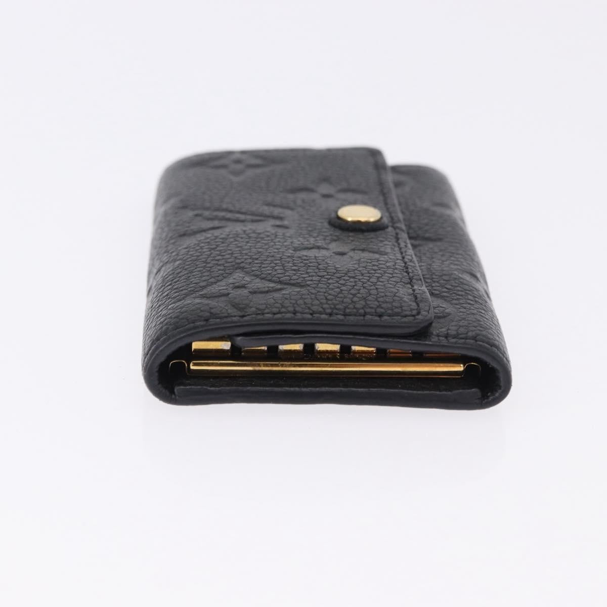 Louis Vuitton Multiclés 6 monogramme empreinte, Black, Leather, Wallet