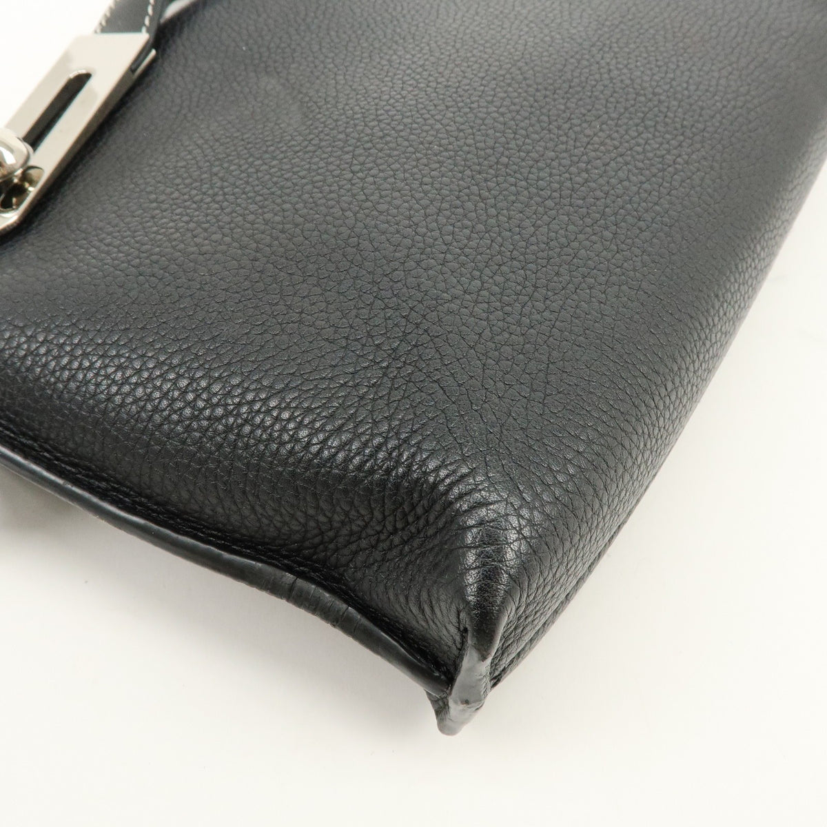 Loewe Missy Leather, Black, Leather, Handbag