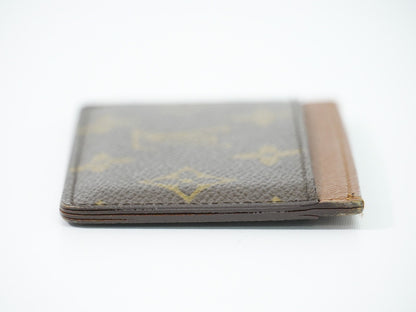 Louis Vuitton Card Holder Reverse Monogram Canvas, Brown, Canvas, Card Holder