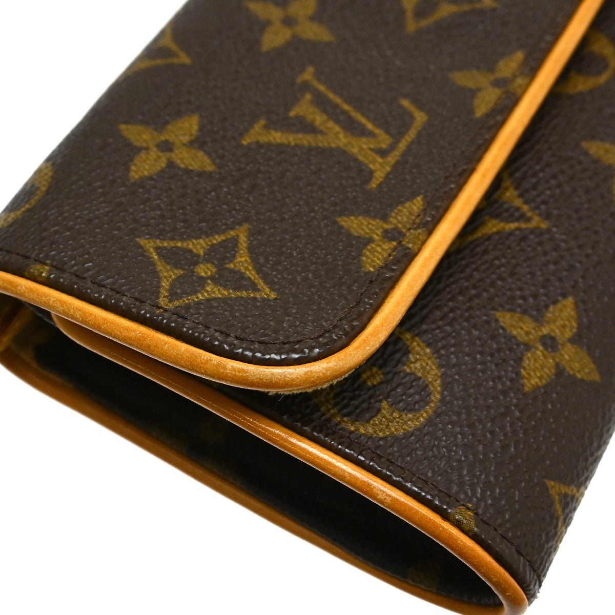 Louis Vuitton Twin Monogram Canvas, Brown, Canvas, Clutch