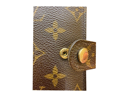 Louis Vuitton Agenda Cover Monogram Canvas, Brown, Canvas, Wallet