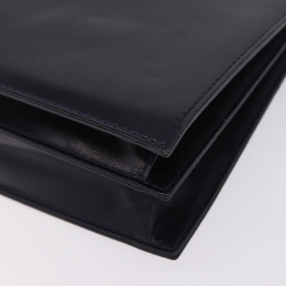 Saint Laurent Vintage Shoulder bag Leather, Navy, Leather, Shoulder Bag