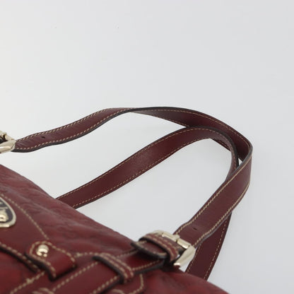 Gucci 85th Anniversary Boston Guccissima Leather, Red, Leather, Shoulder Bag