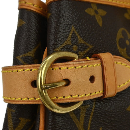 Louis Vuitton Batignolles Monogram Canvas, Brown, Canvas, Shoulder Bag