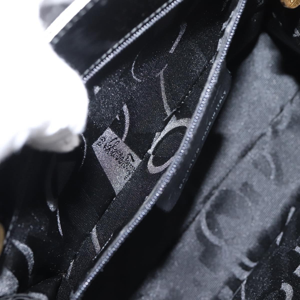 Salvatore Ferragamo Convertible Vara Bow Patent Leather, Black, Patent Leather, Handbag
