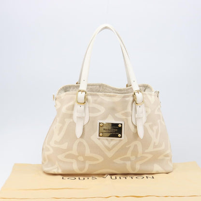 Louis Vuitton Tahitienne Cabas Canvas, Beige, Canvas, Tote Bag