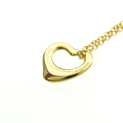 Tiffany & Co. Elsa Peretti Open Heart Pendant 18K Yellow Gold, Gold, Yellow Gold, Necklace