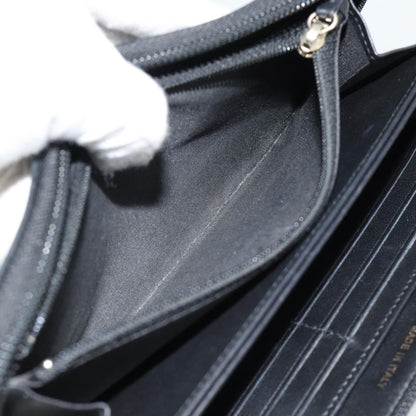 Chanel Boy Zip Around Organizer Quilted Lambskin, Black, Leather, Wallet