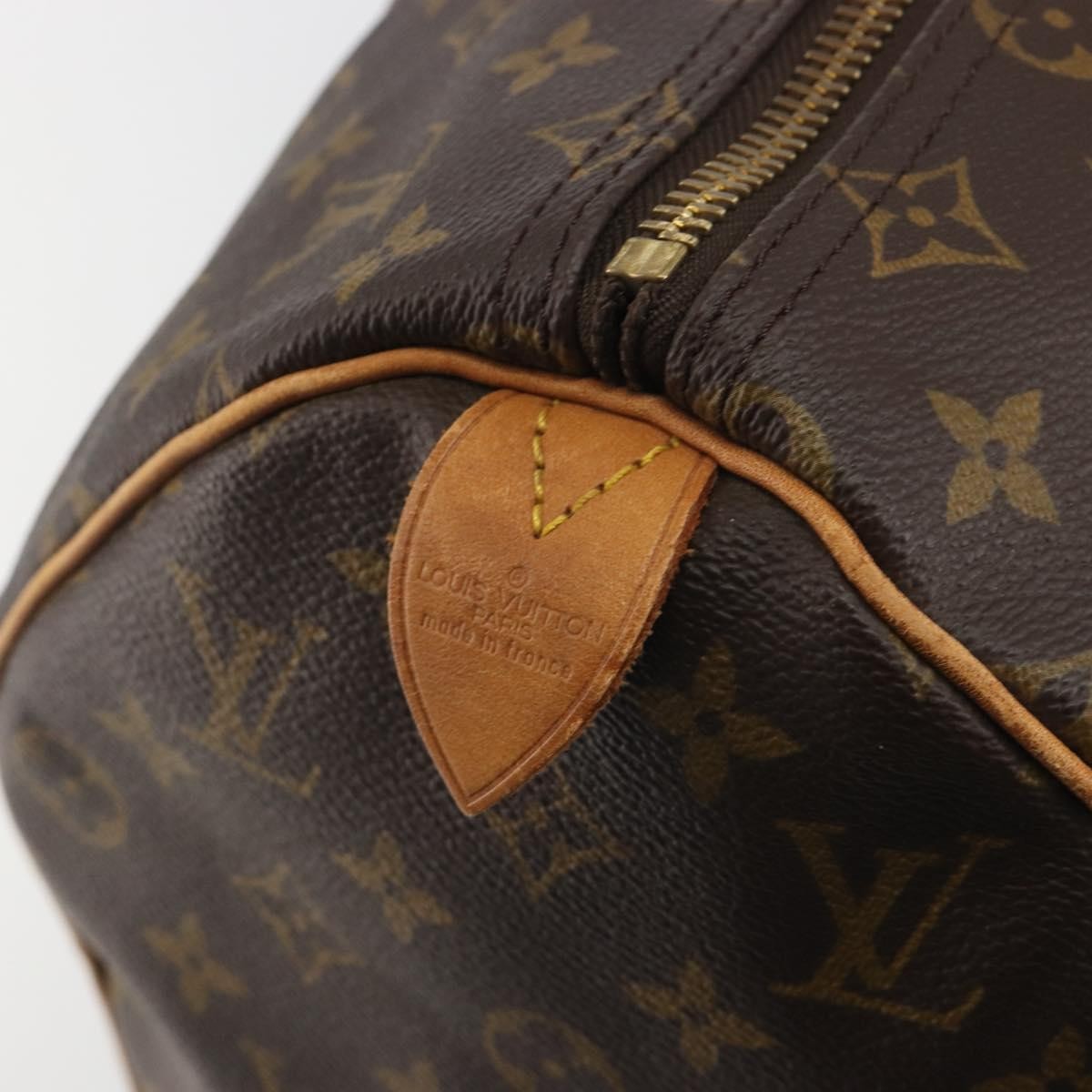 Louis Vuitton Keepall Monogram, Brown, Canvas, Travel Bag