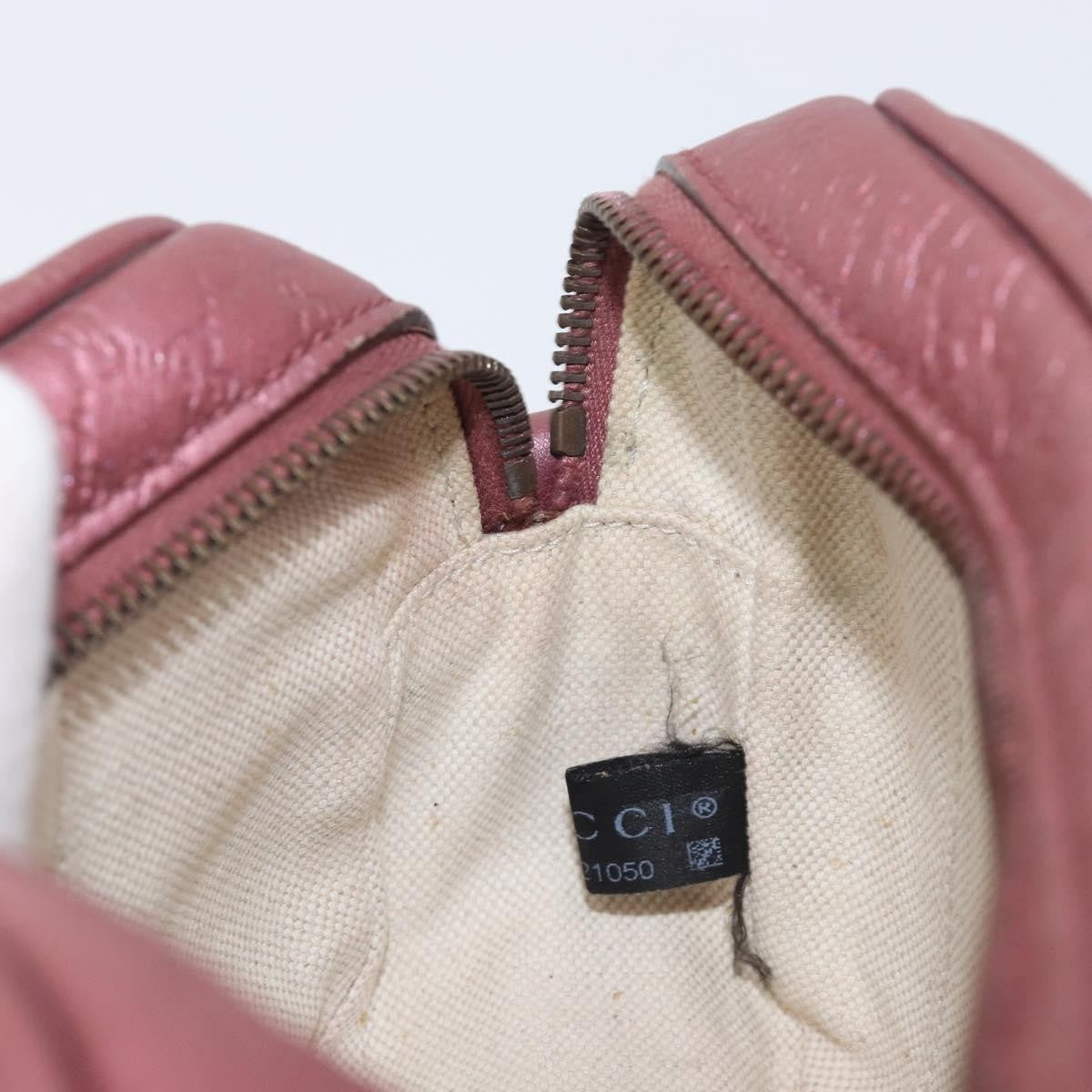Gucci Sunshine Disco Microguccissima Leather, Pink, Leather, Crossbody Bag
