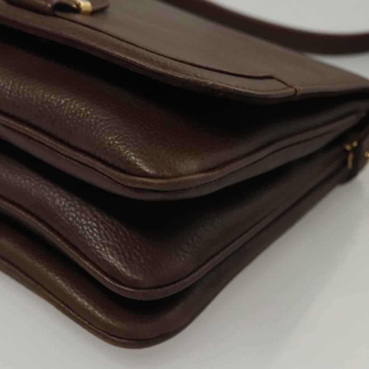 Bally Vintage Leather, Brown, Leather, Shoulder Bag