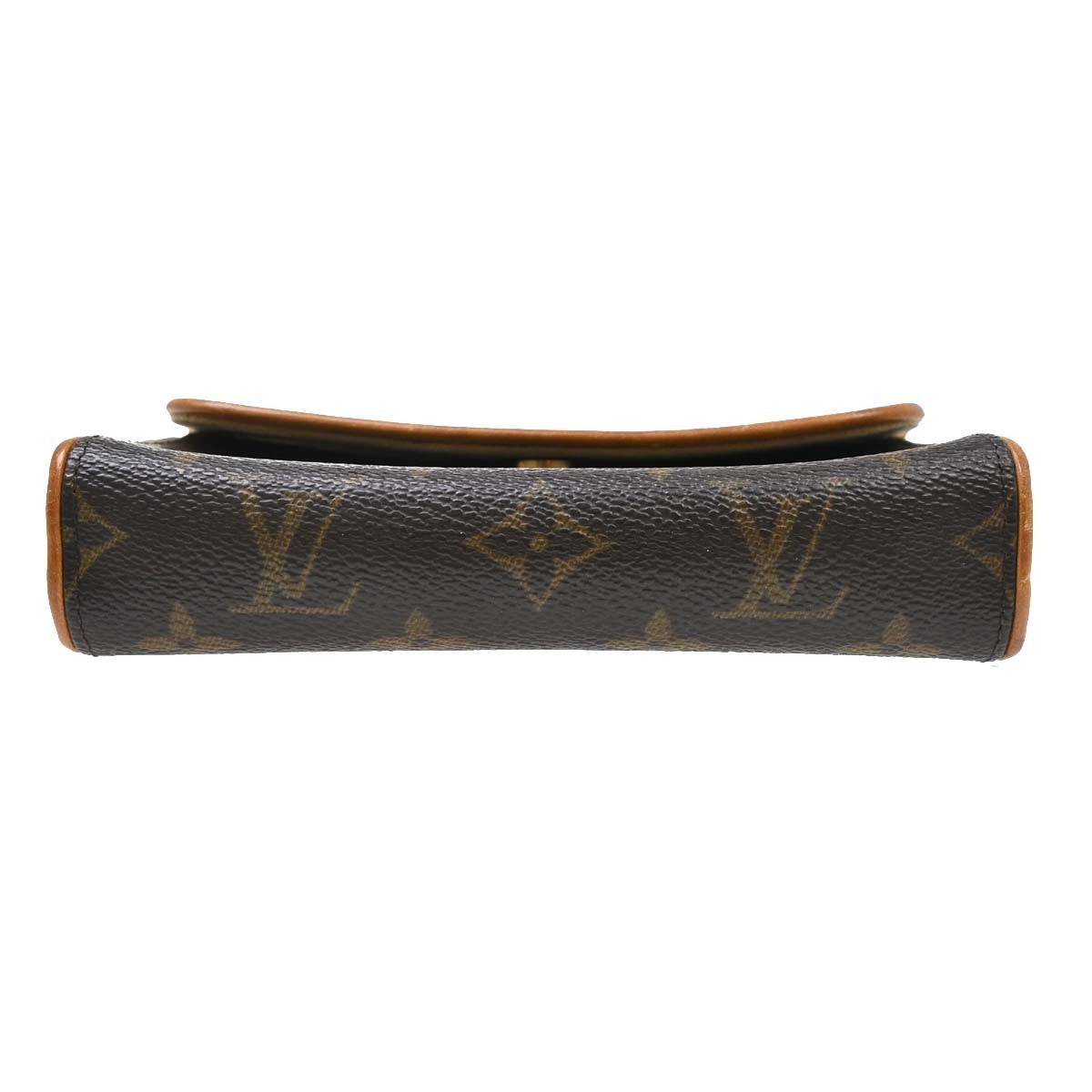 Louis Vuitton Florentine Waist Monogram Canvas, Brown, Canvas, Clutch
