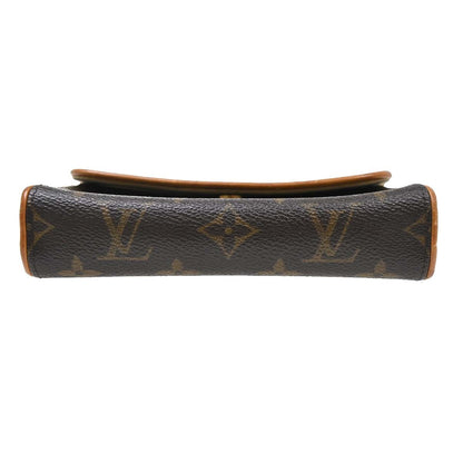 Louis Vuitton Florentine Waist Monogram Canvas, Brown, Canvas, Clutch