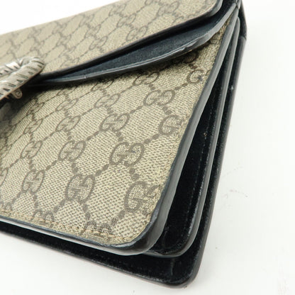 Gucci Dionysus GG Coated Canvas, Beige, Canvas, Handbag