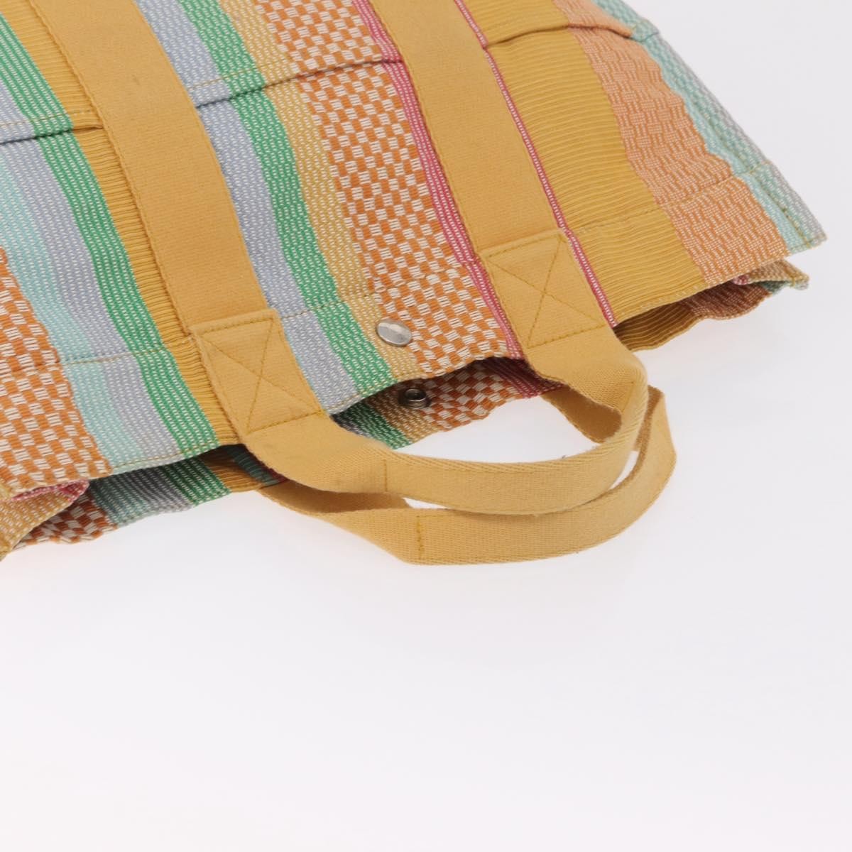 Hermes Fourre Tout Multicolor Toile, Multicolour, Canvas, Tote Bag