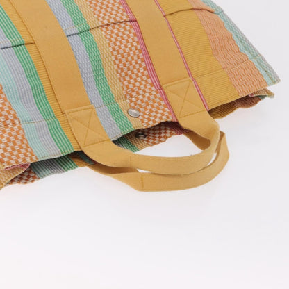 Hermes Fourre Tout Multicolor Toile, Multicolour, Canvas, Tote Bag