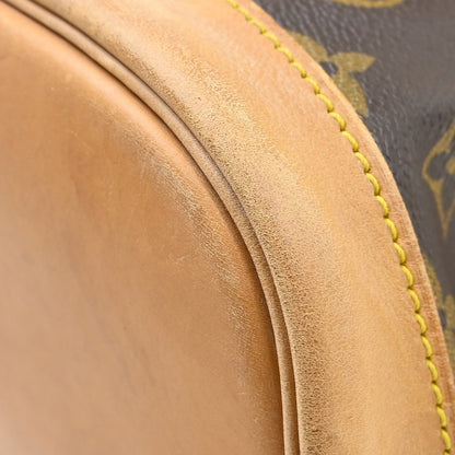 Louis Vuitton Vintage Montsouris Monogram Canvas, Brown, Canvas, Backpack