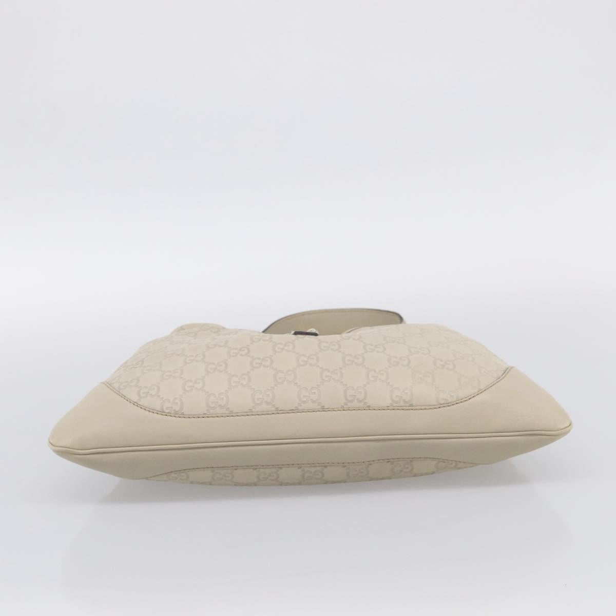 Gucci Jackie Leather, Beige, Canvas, Tote Bag