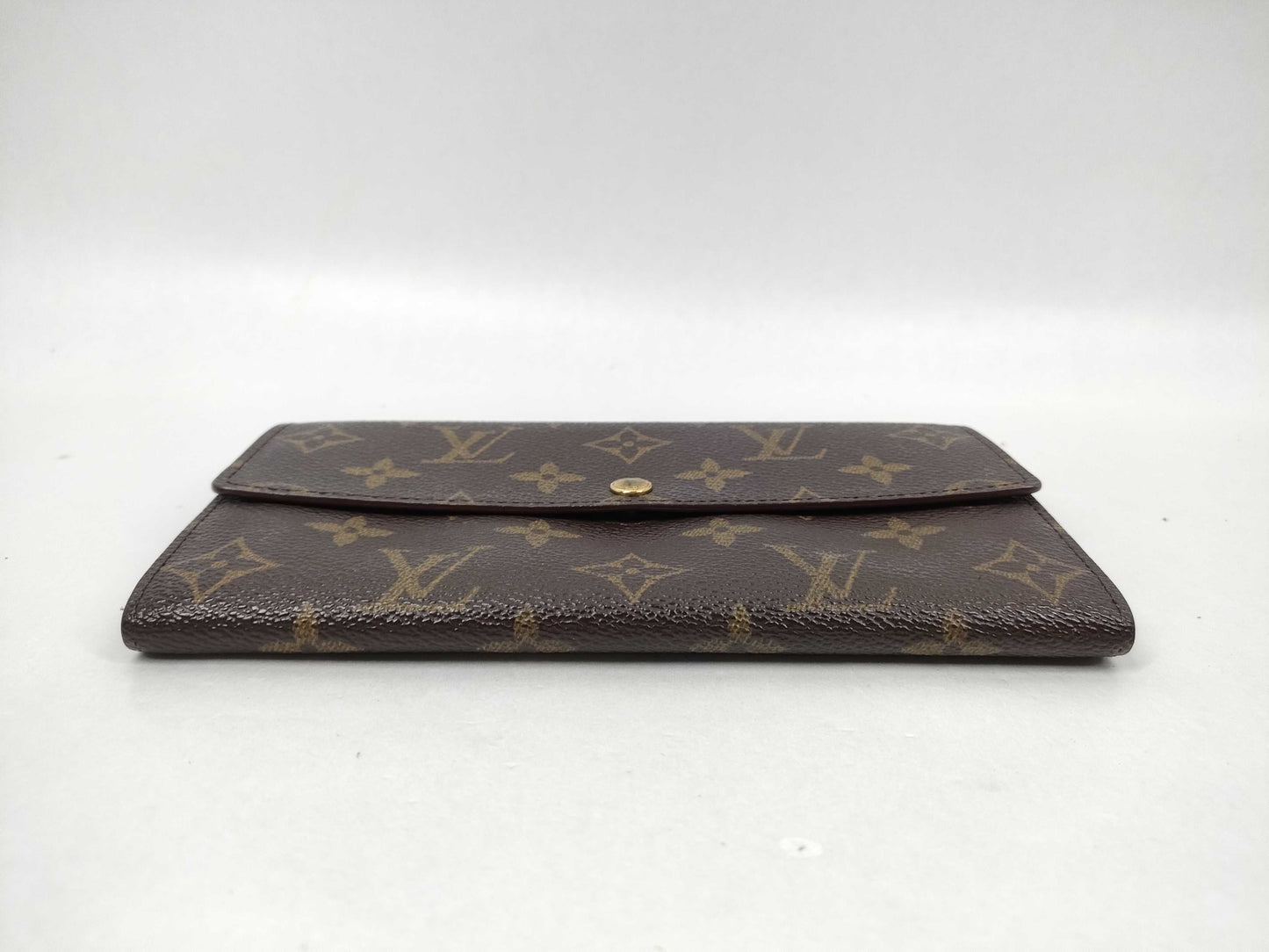 Louis Vuitton Sarah Monogram Canvas, Brown, Canvas, Clutch