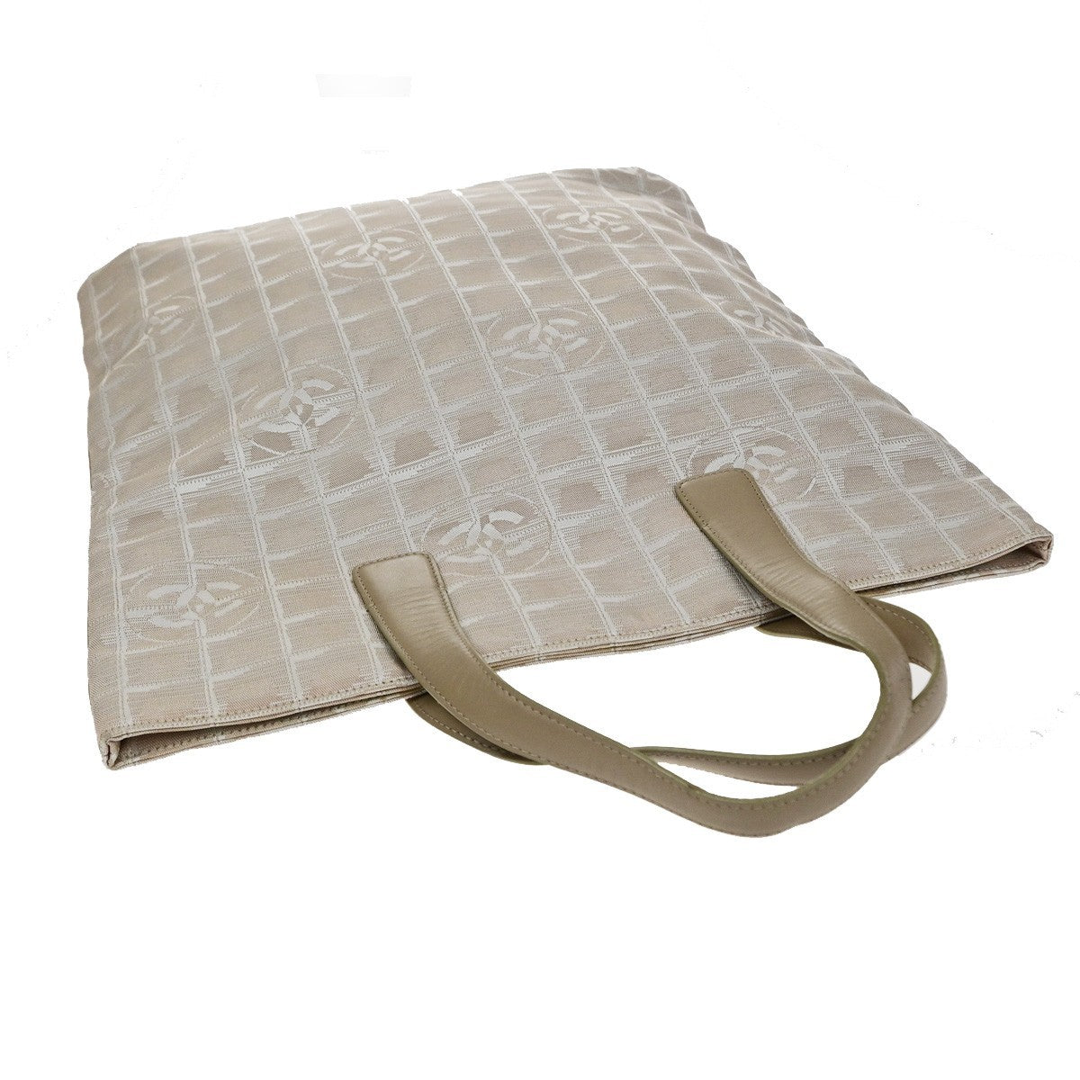 Chanel Travel Line Tote Nylon, Beige, Nylon, Tote Bag