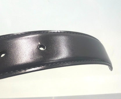 Gucci G Buckle Belt Leather, Black, Leather, Belt