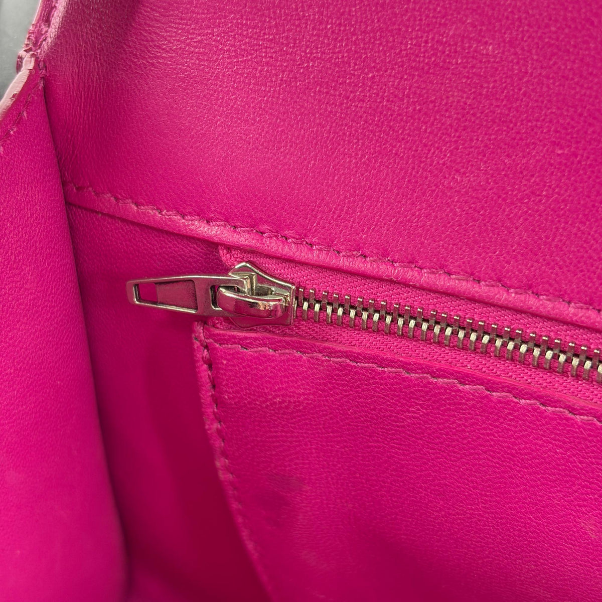 Balenciaga Hourglass Top Handle Leather with Crystals, Pink, Leather, Handbag