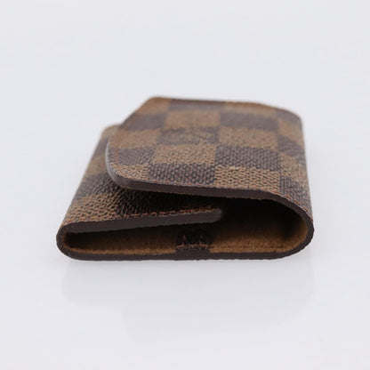 Louis Vuitton Cuff Case Monogram Damier, Brown, Canvas, Wallet