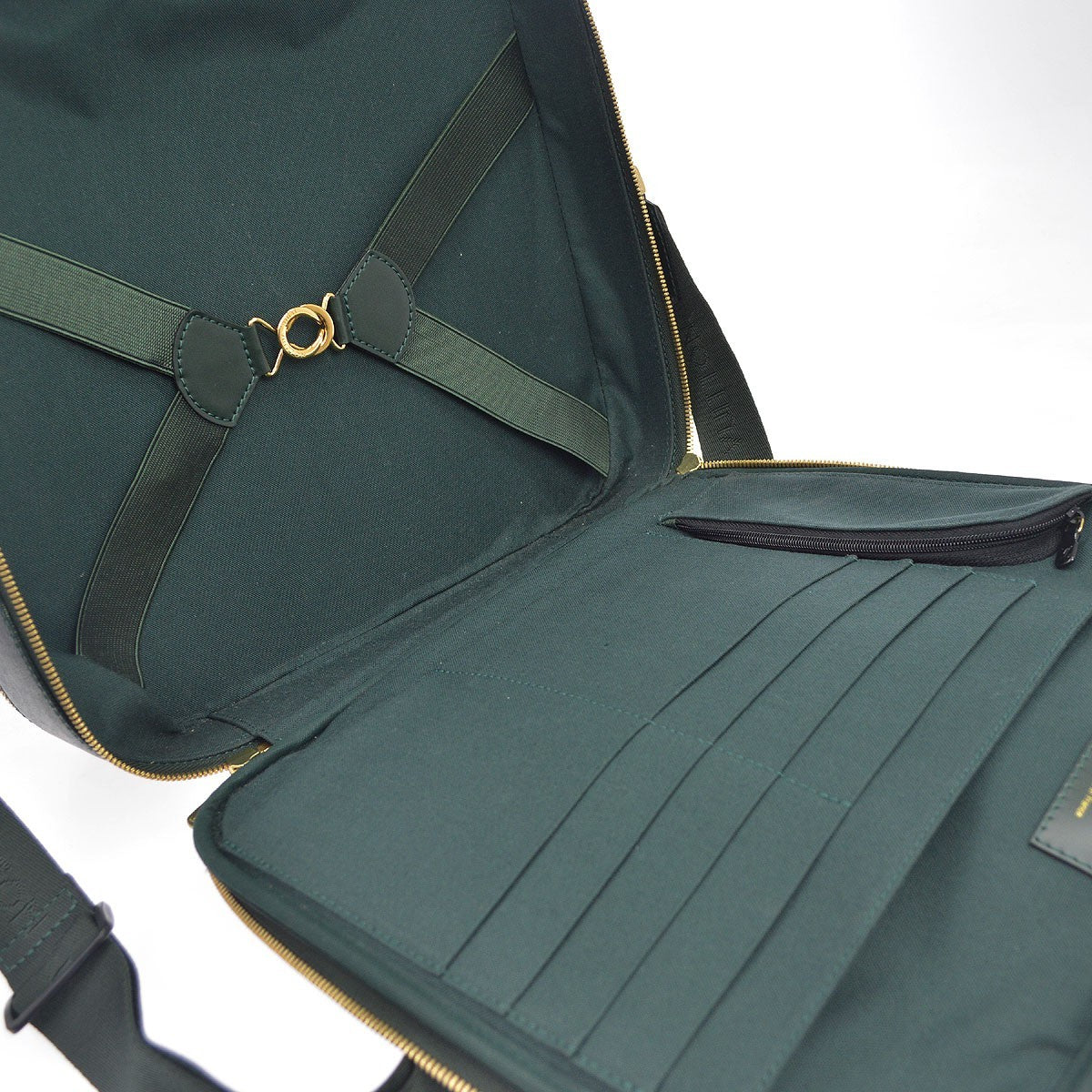 Louis Vuitton Tura Messenger Taiga Leather, Green, Leather, Handbag